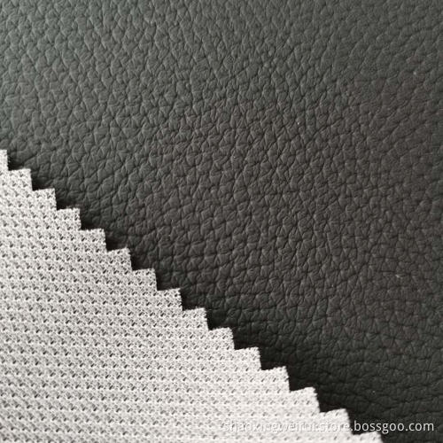 Soft Leather Fabric PVC Leather Sofa Cloth Lychee